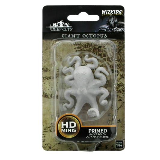 WizKids Deep Cuts Unpainted Miniatures: Giant Octopus - Loaded Dice