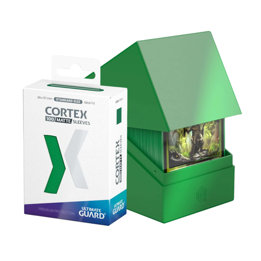 Ultimate Guard Bundle: Matte Green - Loaded Dice