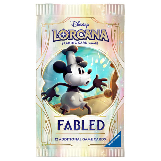 Disney Lorcana - Fabled Booster Pack - Loaded Dice