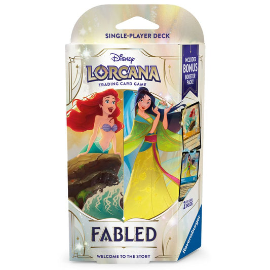 Disney Lorcana - Fabled Starter Deck (Ariel & Mulan) - Loaded Dice