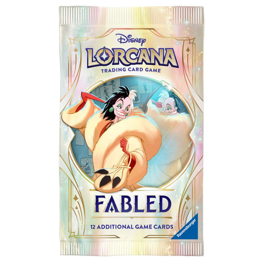 Disney Lorcana - Fabled Booster Pack - Loaded Dice