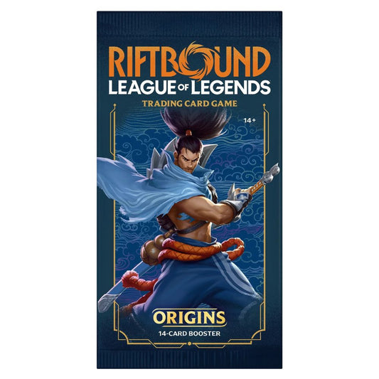 Riftbound: League of Legends TCG - Set 1 - Origins Booster Pack - Loaded Dice