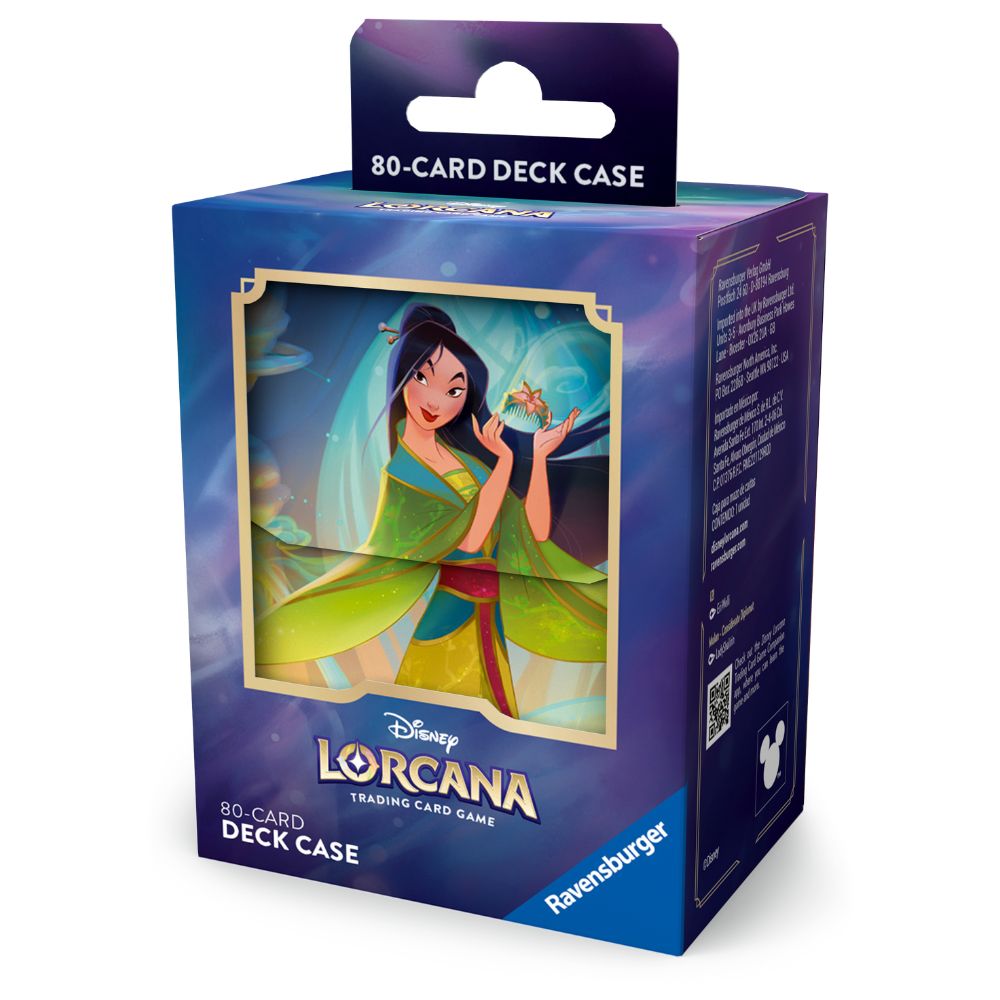 Disney Lorcana Deck Box - Set 9 Mulan - Loaded Dice