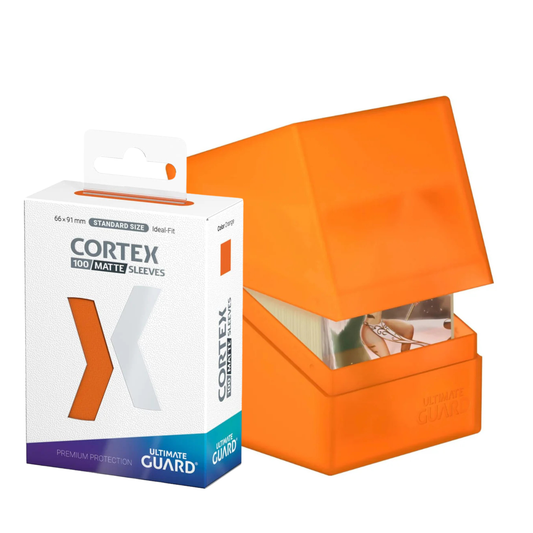 Ultimate Guard Bundle: Matte Orange - Loaded Dice