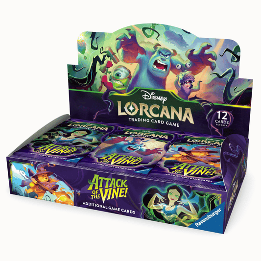 Disney Lorcana Attack of the Vine sealed booster box (24 packs)