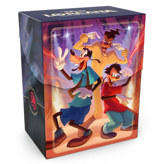 Disney Lorcana Deck Box - Set 9 Goofy - Loaded Dice