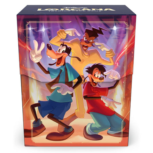 Disney Lorcana Deck Box - Set 9 Goofy - Loaded Dice