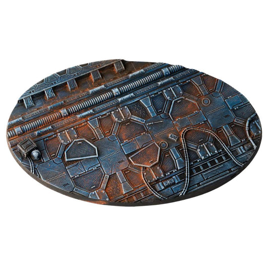 Gamers Grass Spaceship Corridor Oval Base - 170mm (x1) - Loaded Dice