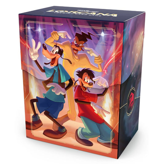 Disney Lorcana Deck Box - Set 9 Goofy - Loaded Dice
