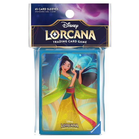 Disney Lorcana Card Sleeve Pack - Set 9 Mulan - Loaded Dice