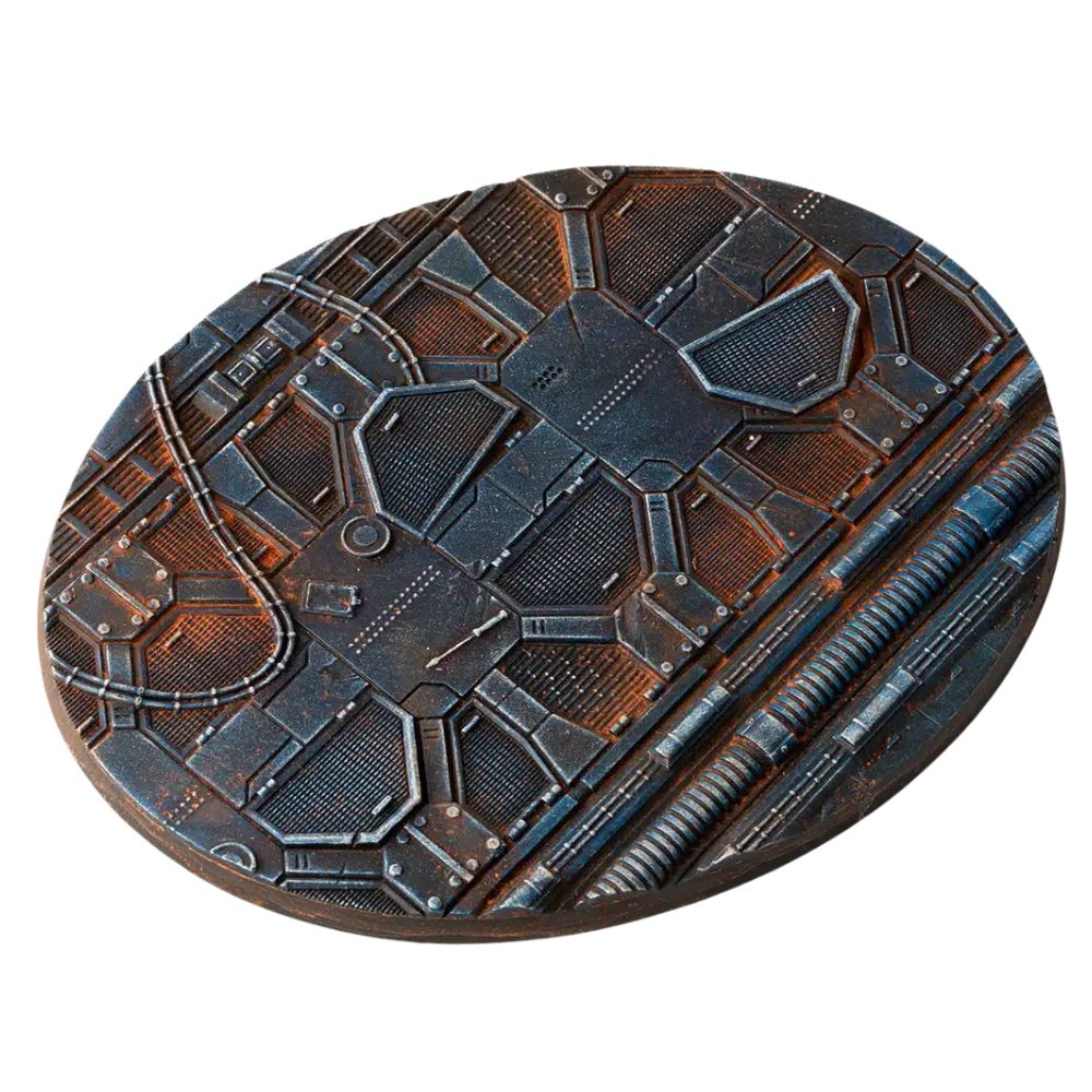 Gamers Grass Spaceship Corridor Oval Base - 120mm (x1) - Loaded Dice