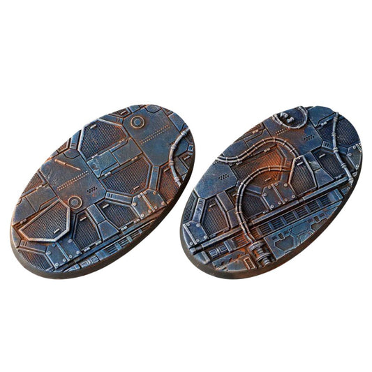 Gamers Grass Spaceship Corridor Oval Bases - 90mm (x2) - Loaded Dice