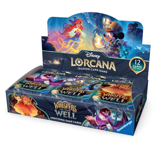 Disney Lorcana - Whispers in the Well Booster Box - Loaded Dice