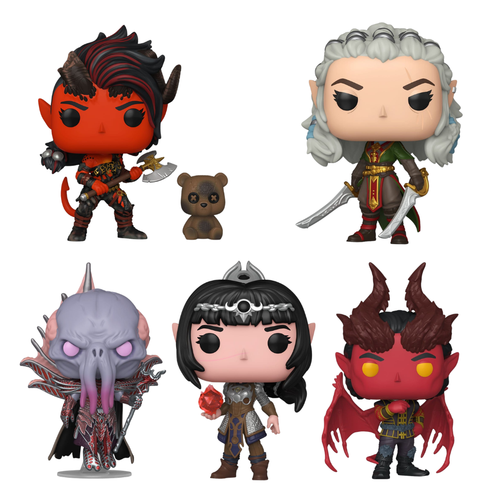 Baldur's Gate Funko POP! Bundle - Loaded Dice