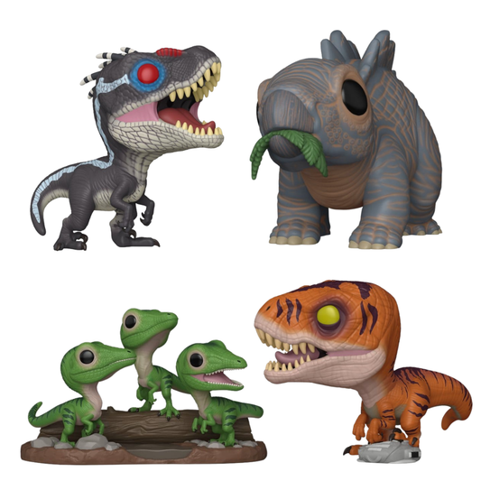 Jurassic Park Funko POP! Bundle - Loaded Dice