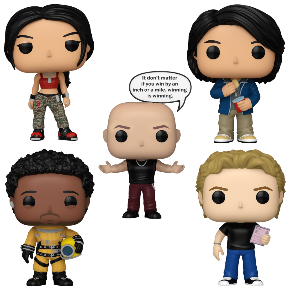 Fast & Furious Funko Pop! Bundle - Loaded Dice