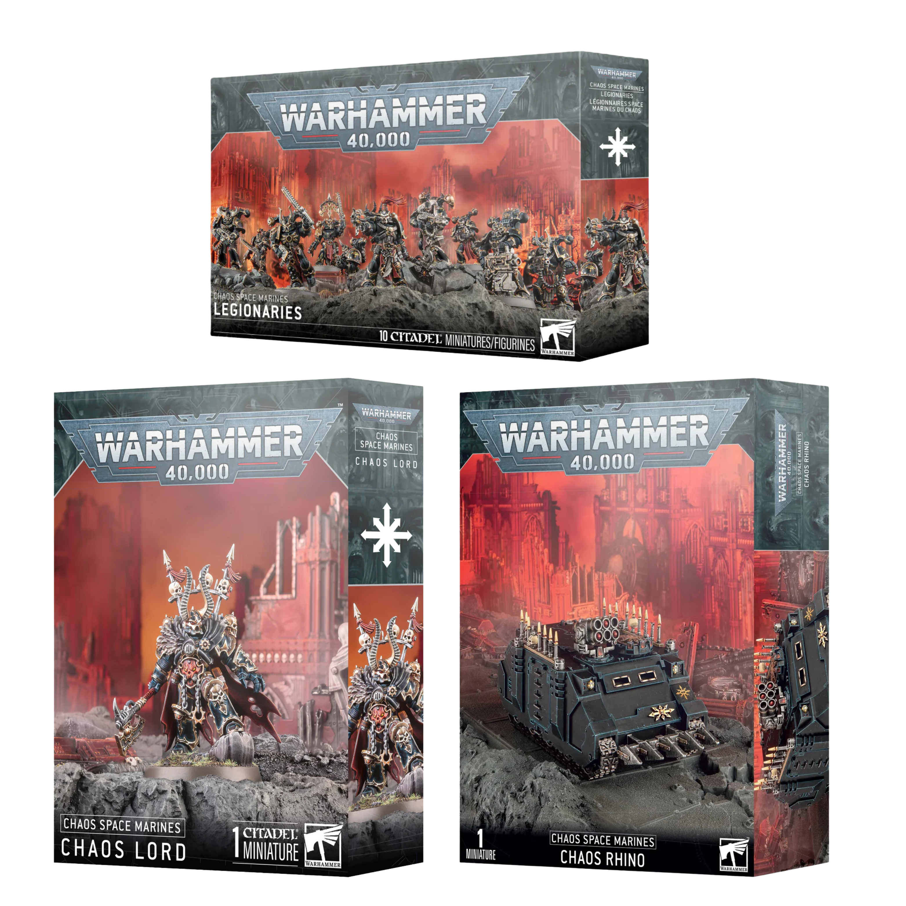 Chaos Space Marines: Heretic Assault Force Bundle