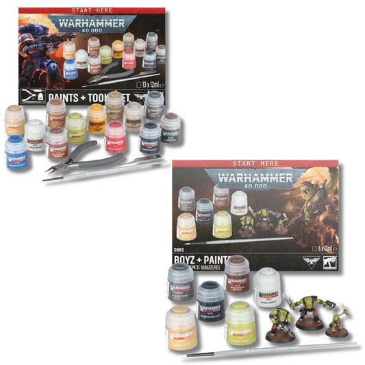 Warhammer 40k Orks Painting Taster Bundle (11th Edition)