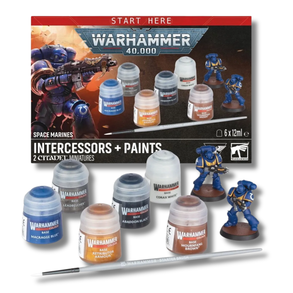 Warhammer 40k Space Marines Painting Taster Bundle (11th Edition)