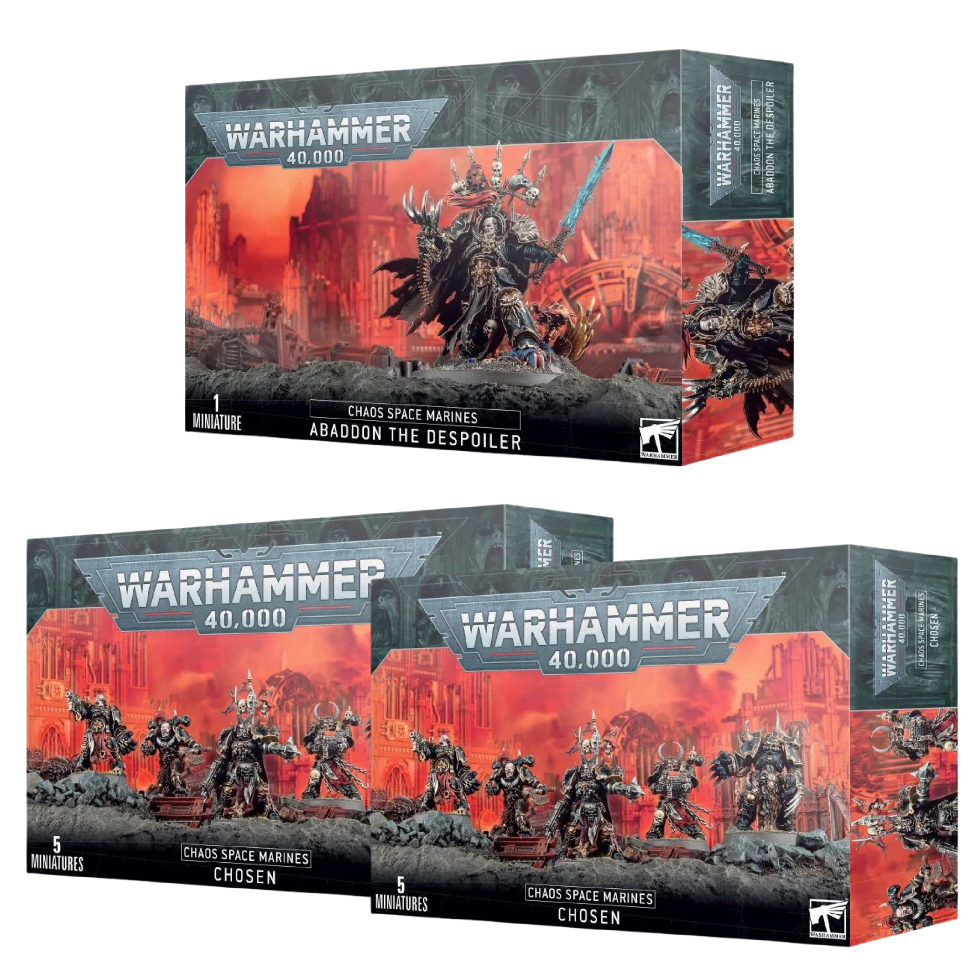 Chaos Space Marines: Warmaster’s Chosen Bundle