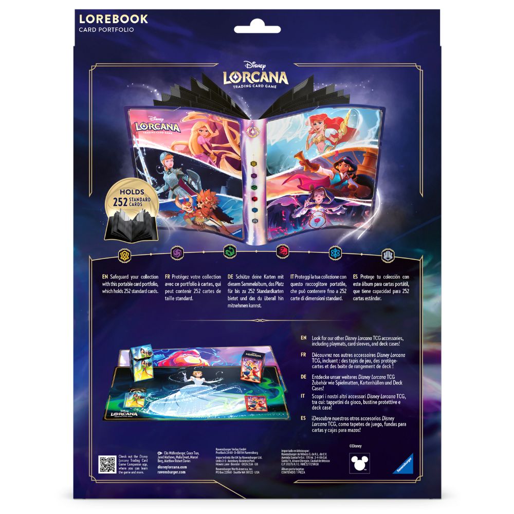 Disney Lorcana Card Portfolio - Set 9-12 - Loaded Dice