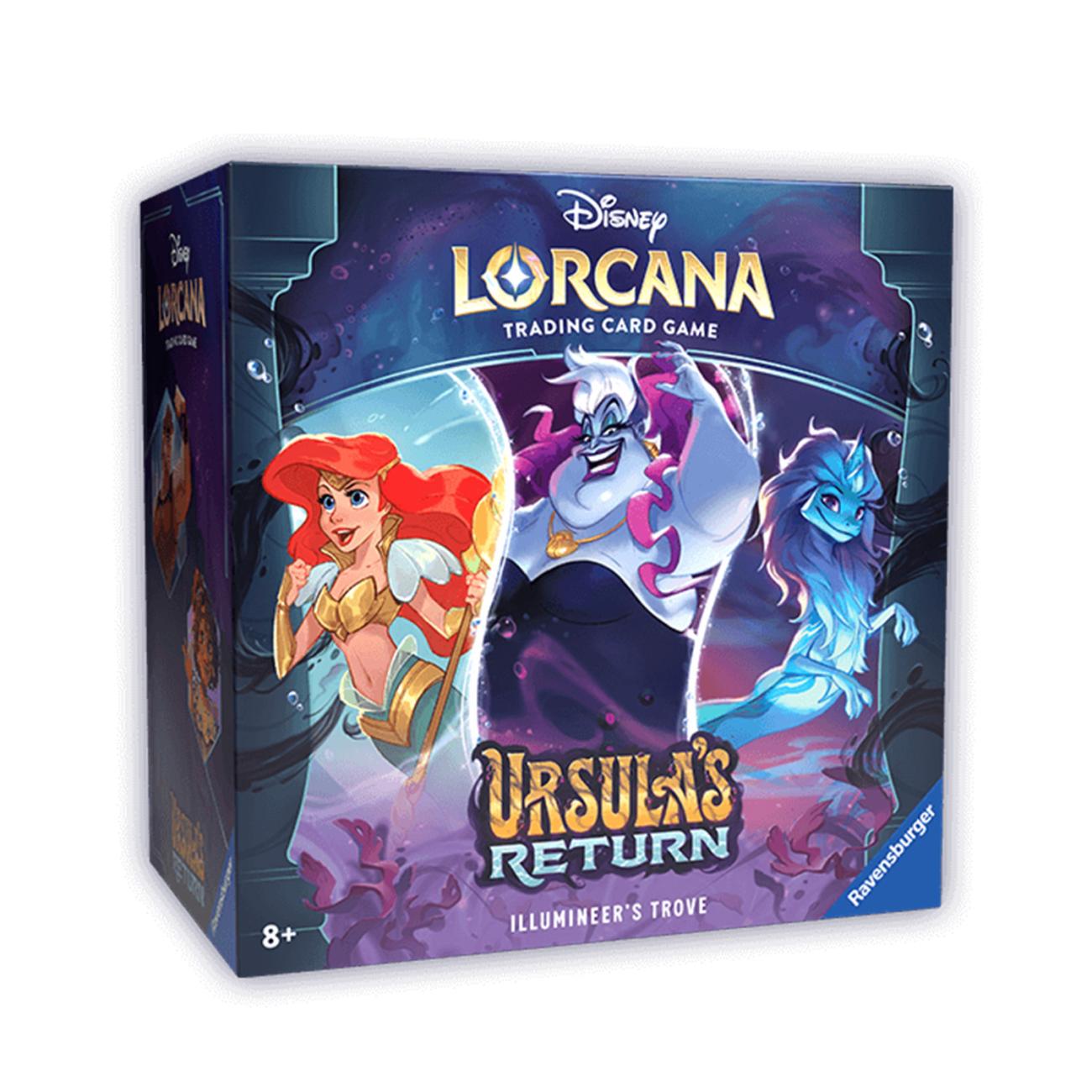 Disney Lorcana Trading Card Game Set 4 - Ursula's Return - Trove Trainer Set - Loaded Dice