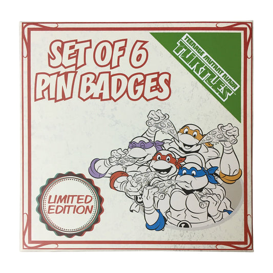 Teenage Mutant Ninja Turtles Limited Edition Set of 6 Pin Badges - Loaded Dice