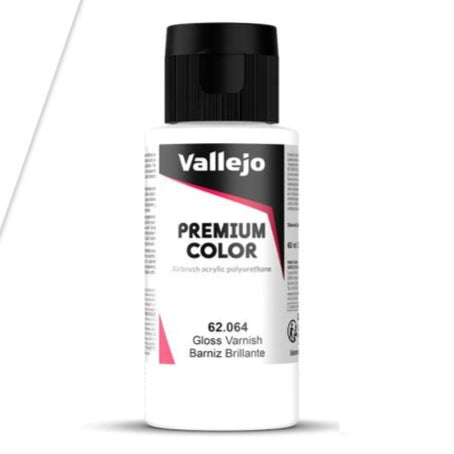 Vallejo Premium Color 60ml – Gloss Varnish - Loaded Dice