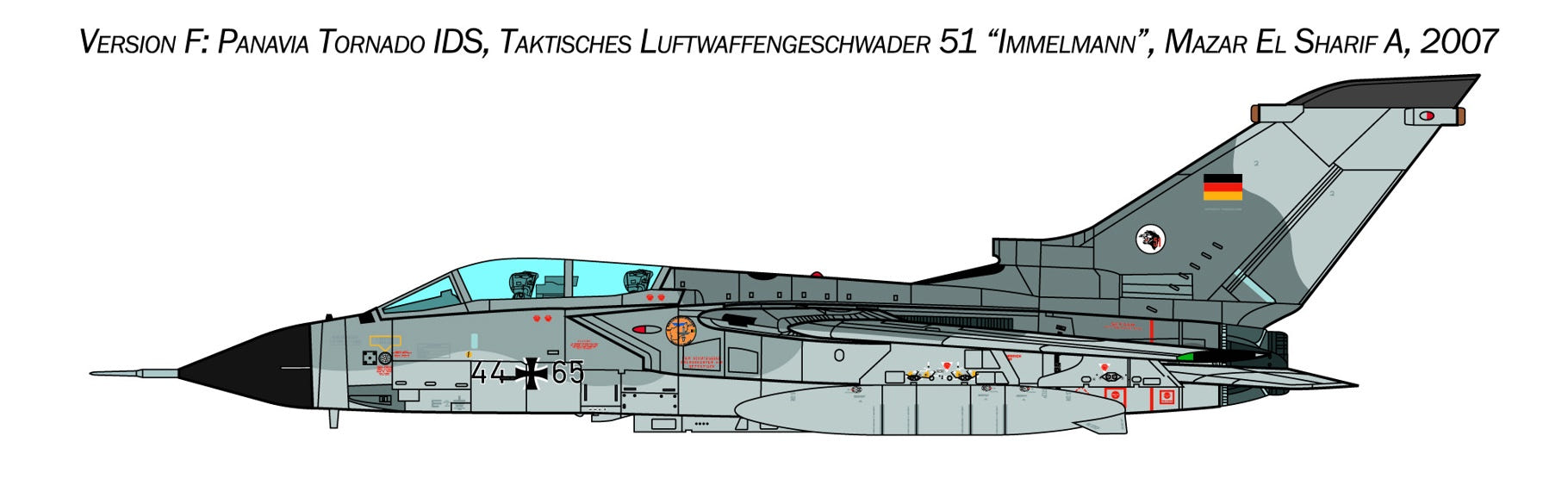 Italeri 1:48 Tornado GR.1/IDS Gulf War - W35107