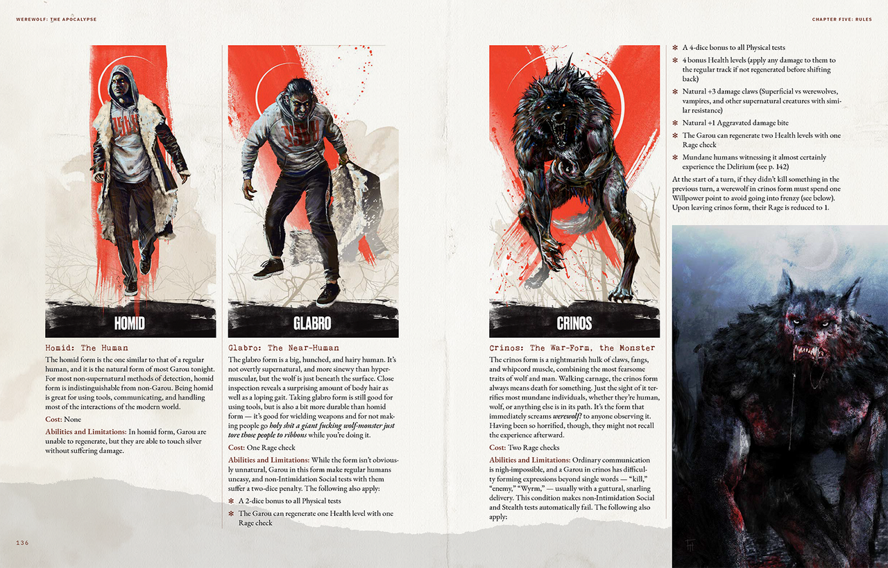 Werewolf The Apocalype (5th Edition Core Rulebook) - Loaded Dice