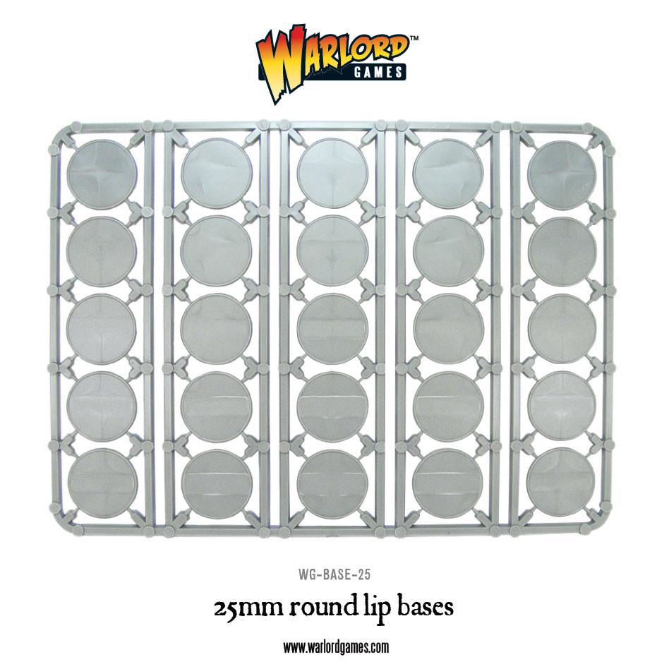 Warlord Games Bag of Round bases - Loaded Dice