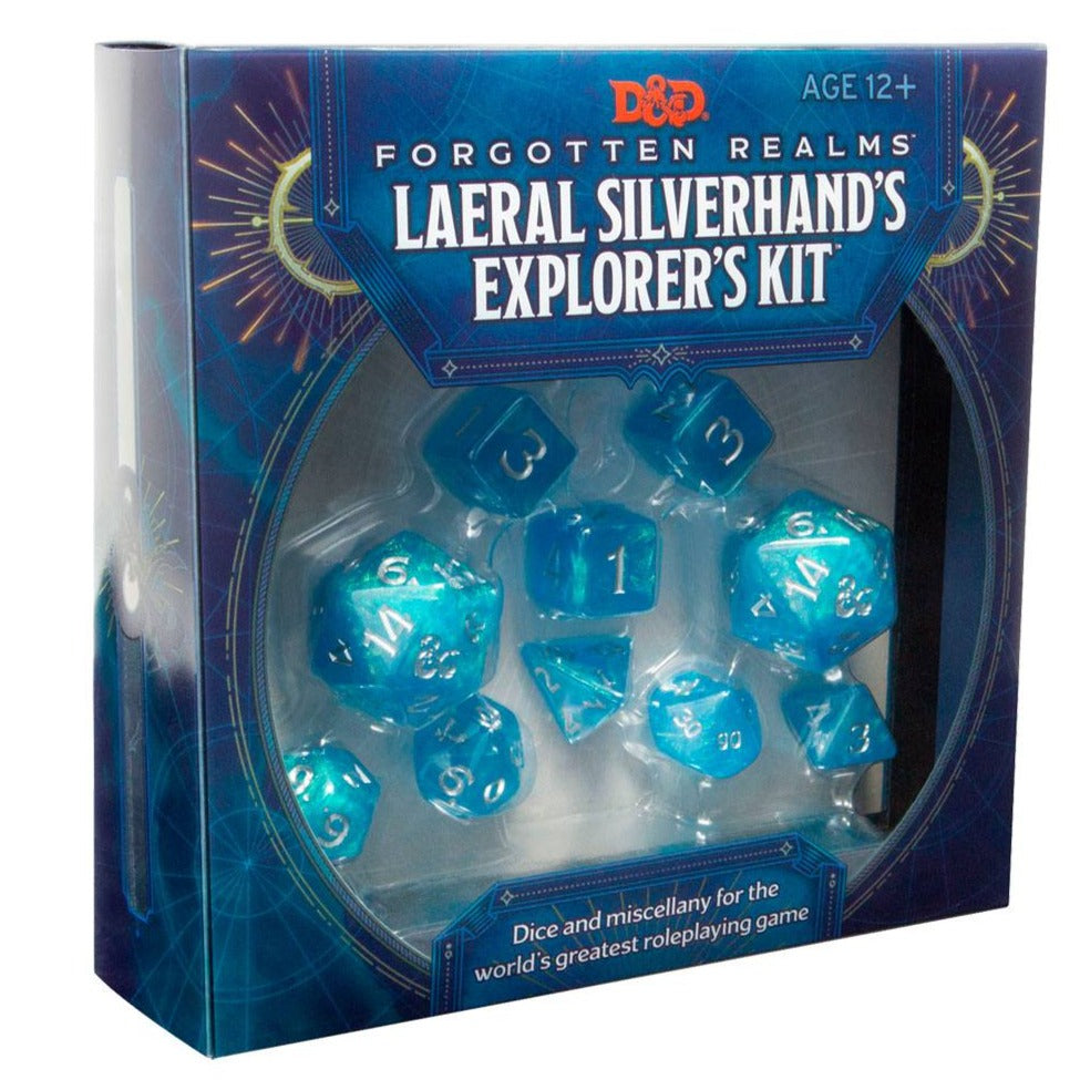 D&D Forgotten Realms: Laeral Silverhand's Explorer's Kit - Dice & Miscellany - Loaded Dice Barry Vale of Glamorgan CF64 3HD