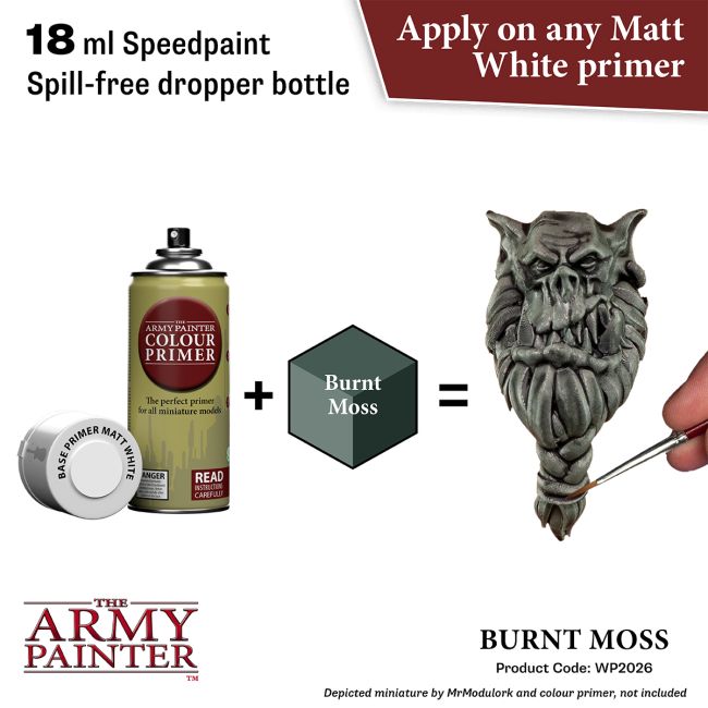 Army Painter Speedpaint 2.0 - Burnt Moss WP2026 - Loaded Dice
