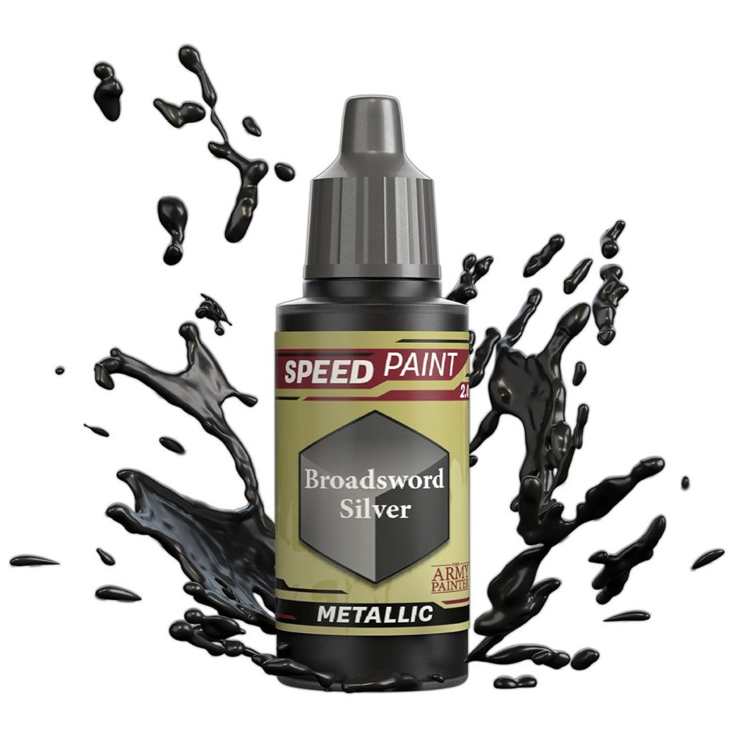 Army Painter Speedpaint 2.0 - Broadsword Silver WP2030 - Loaded Dice