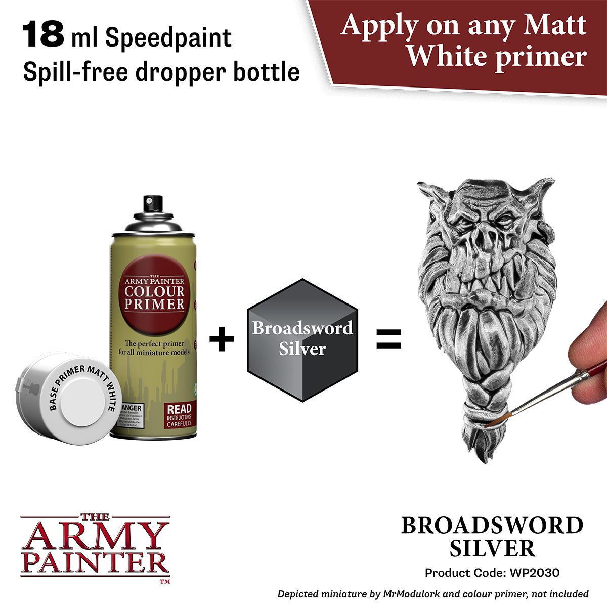 Army Painter Speedpaint 2.0 - Broadsword Silver WP2030 - Loaded Dice Barry Vale of Glamorgan CF64 3HD