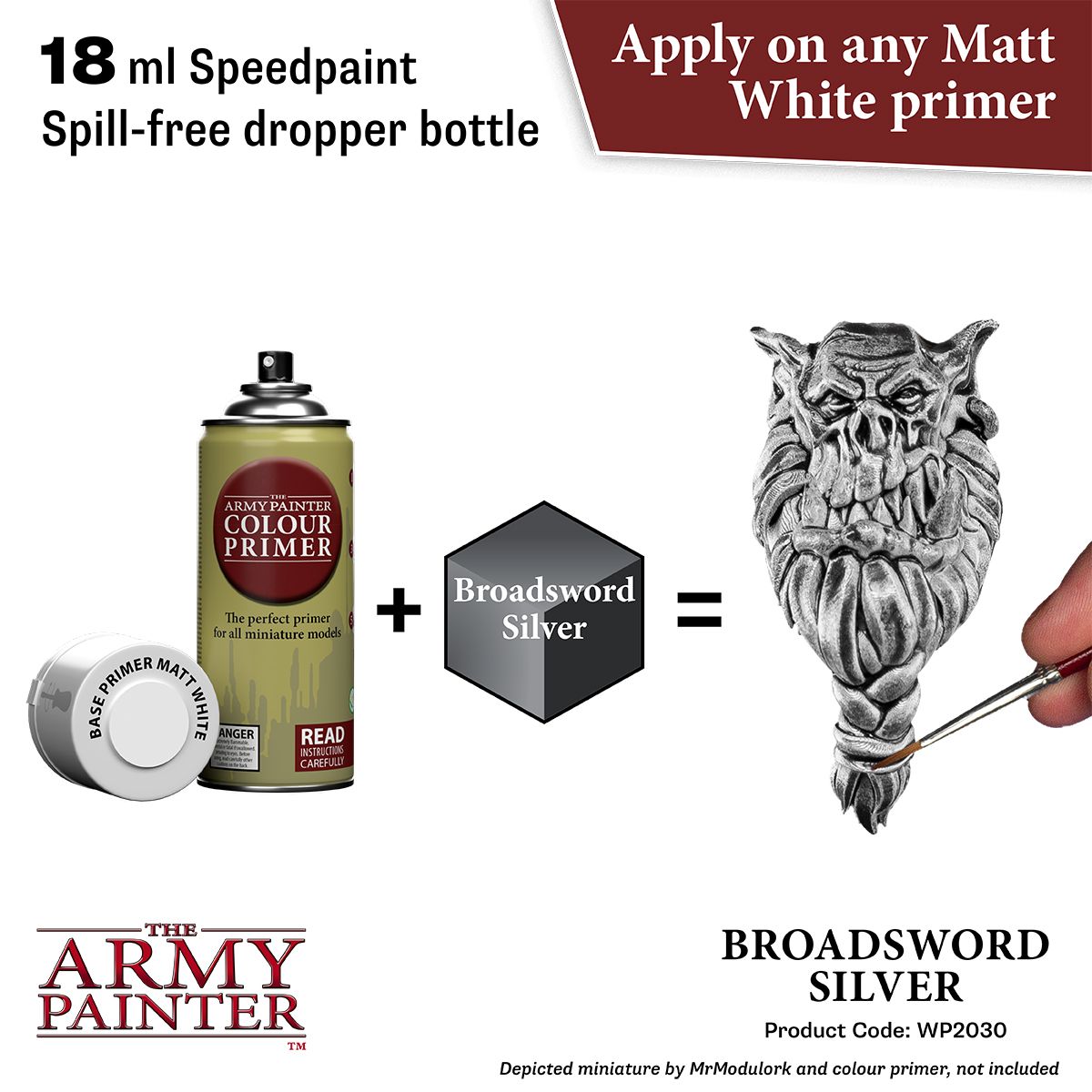 Army Painter Speedpaint 2.0 - Broadsword Silver WP2030 - Loaded Dice