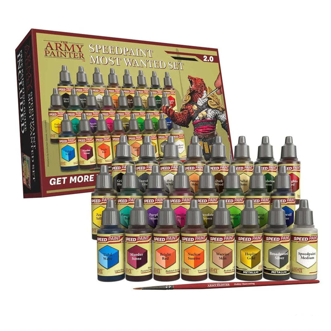 Army Painter Speedpaint Most Wanted Set 2.0 - Loaded Dice