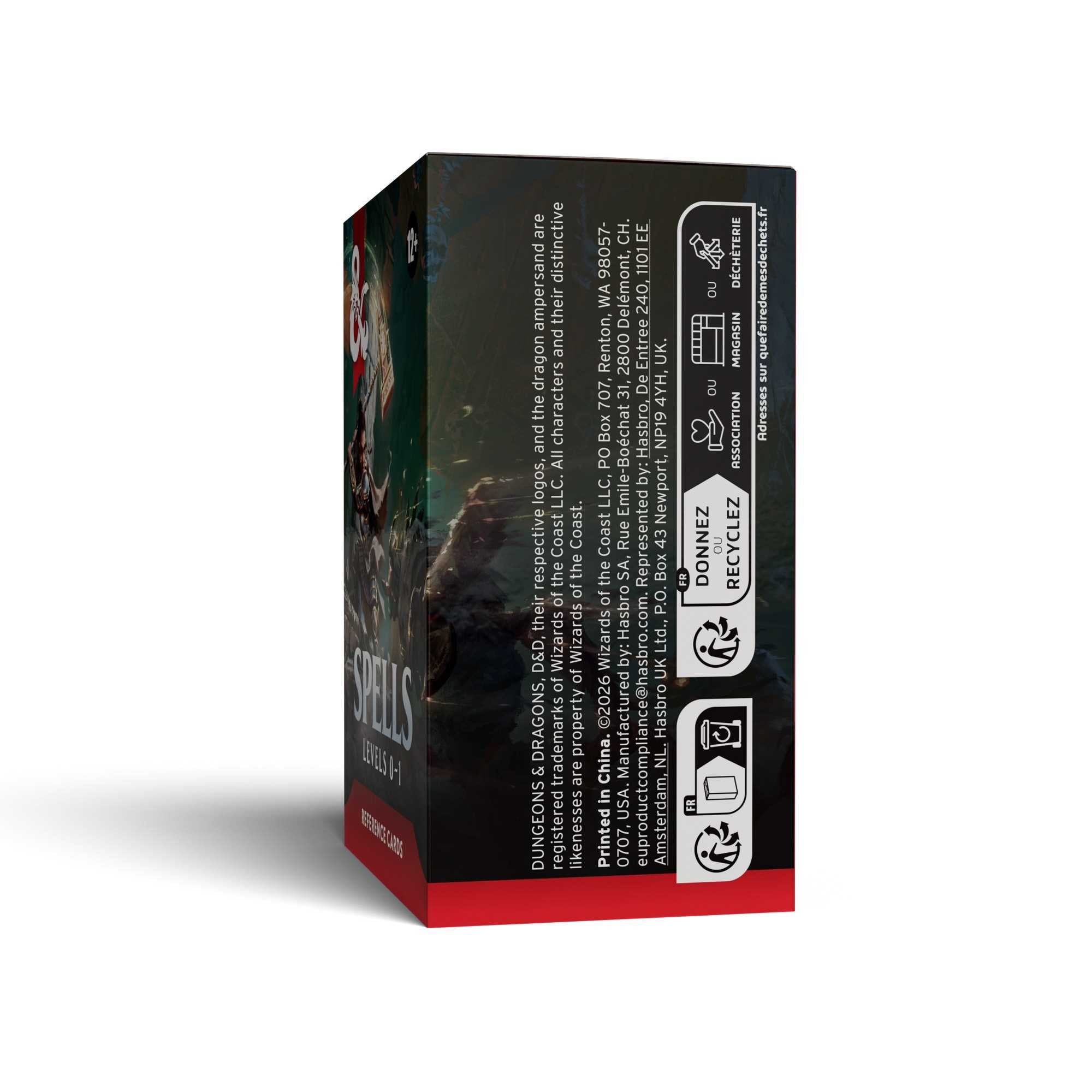 Dungeons & Dragons Trove Spells Levels 0-1 packaging - Loaded Dice