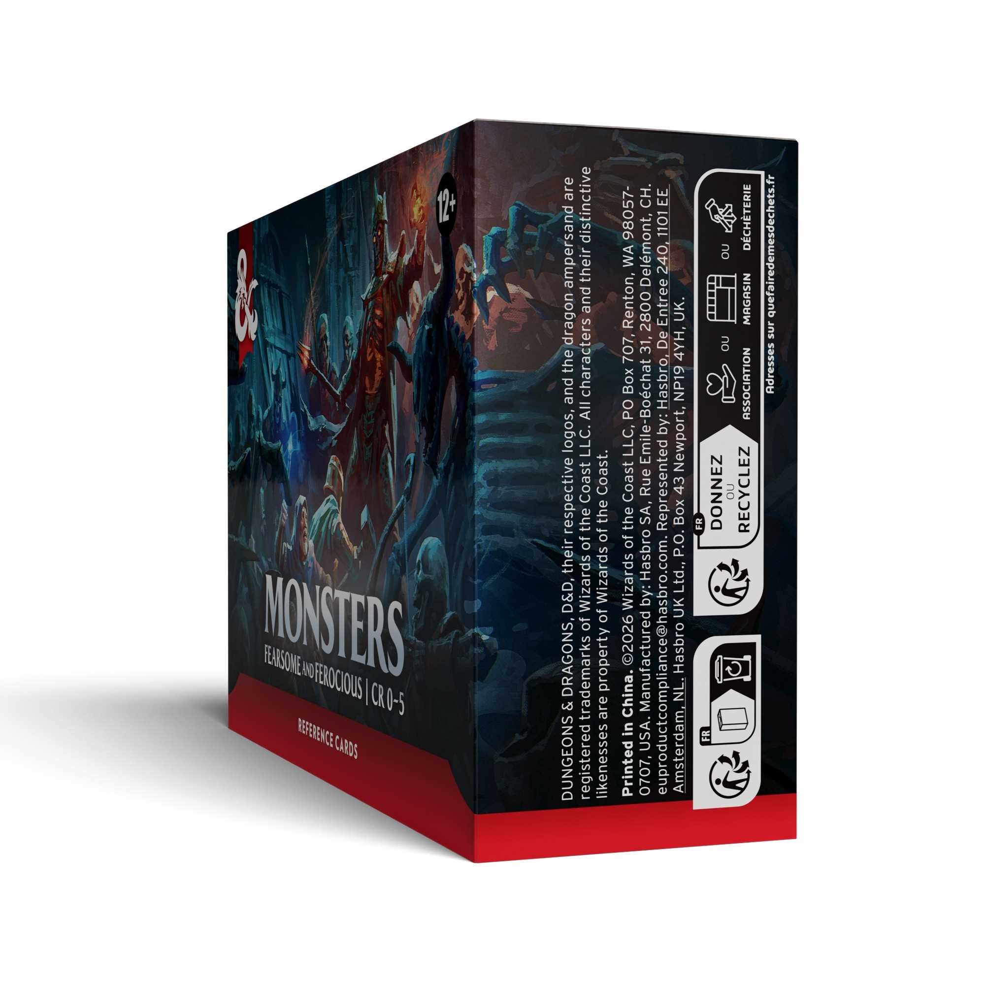 Dungeons & Dragons Trove Monsters Fearsome and Ferocious packaging - Loaded Dice