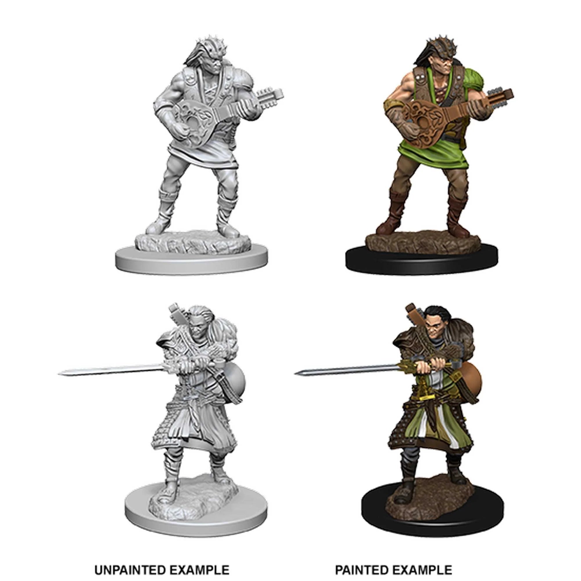 Human Male Bard: D&D Nolzur's Marvelous Unpainted Miniatures (W4) - Loaded Dice