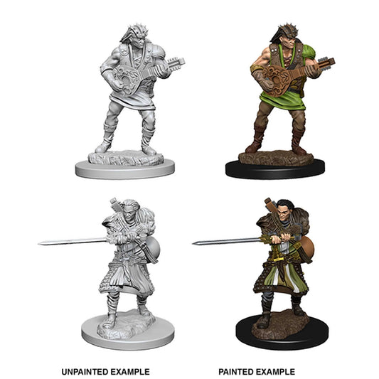 Human Male Bard: D&D Nolzur's Marvelous Unpainted Miniatures (W4) - Loaded Dice