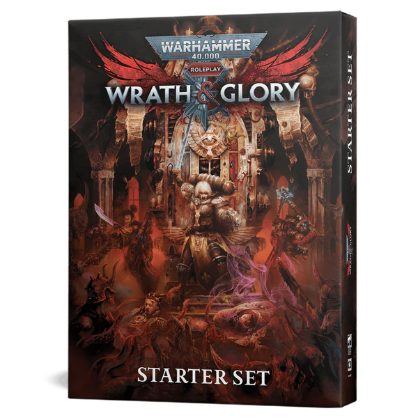 [PRE ORDER] Warhammer 40,000 Roleplay: Wrath and Glory Starter Set - Loaded Dice