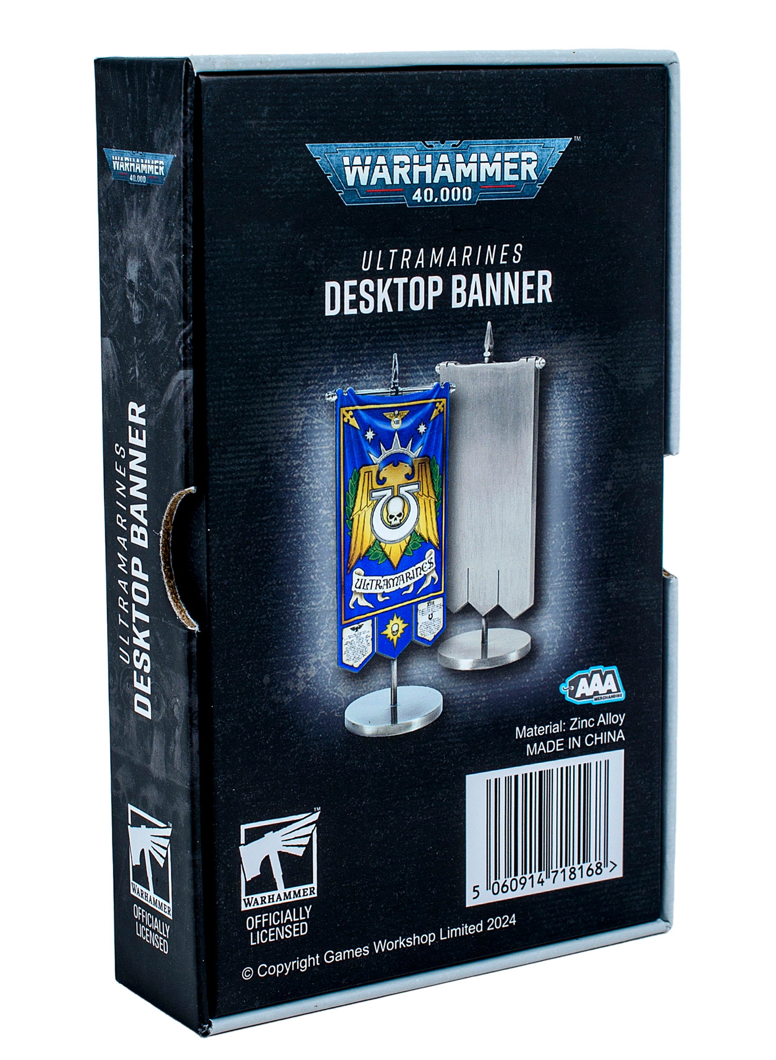 Warhammer 40,000: Ultramarines Chapter Desk Banner - Loaded Dice