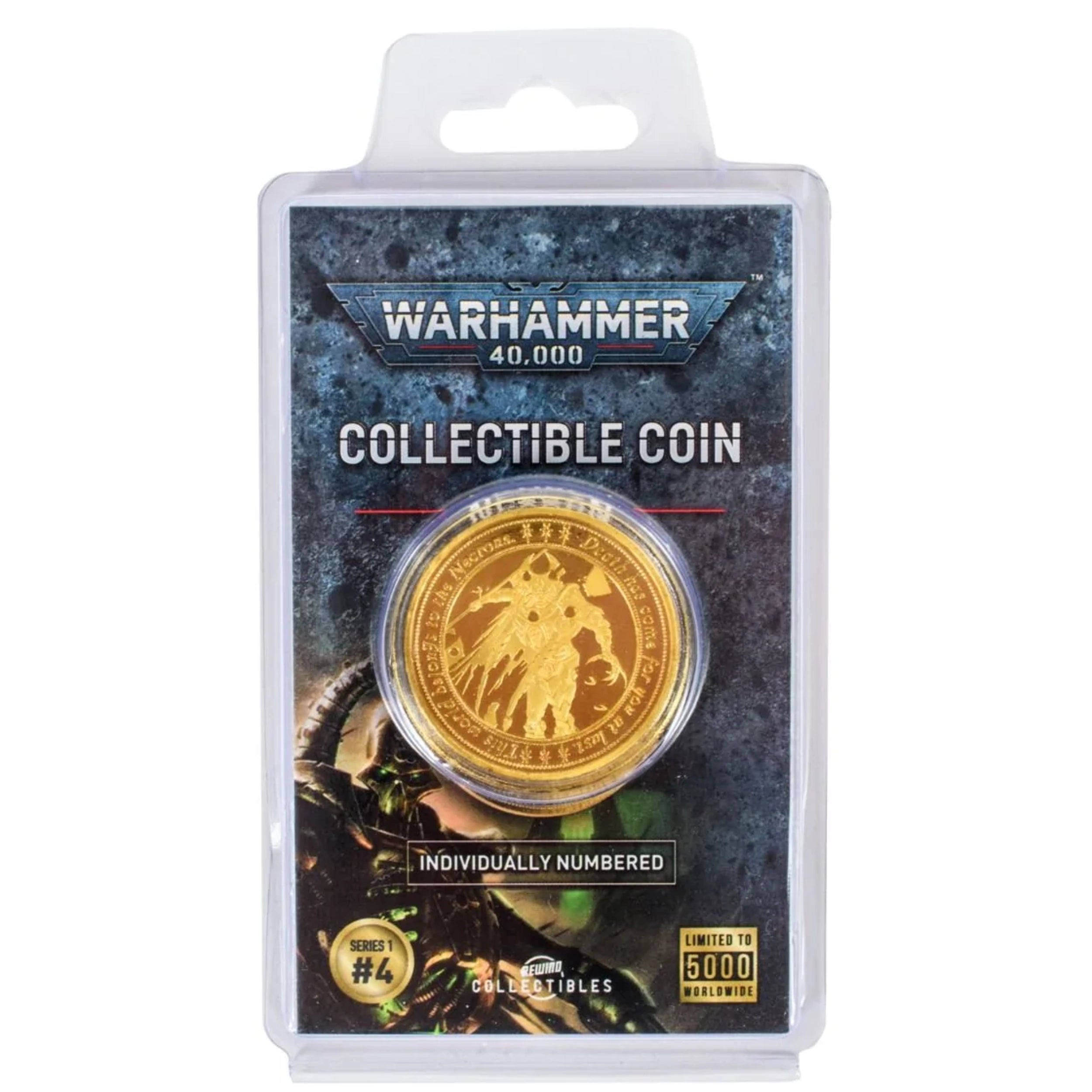 Warhammer 40000: Necron Collectible Coin - Loaded Dice
