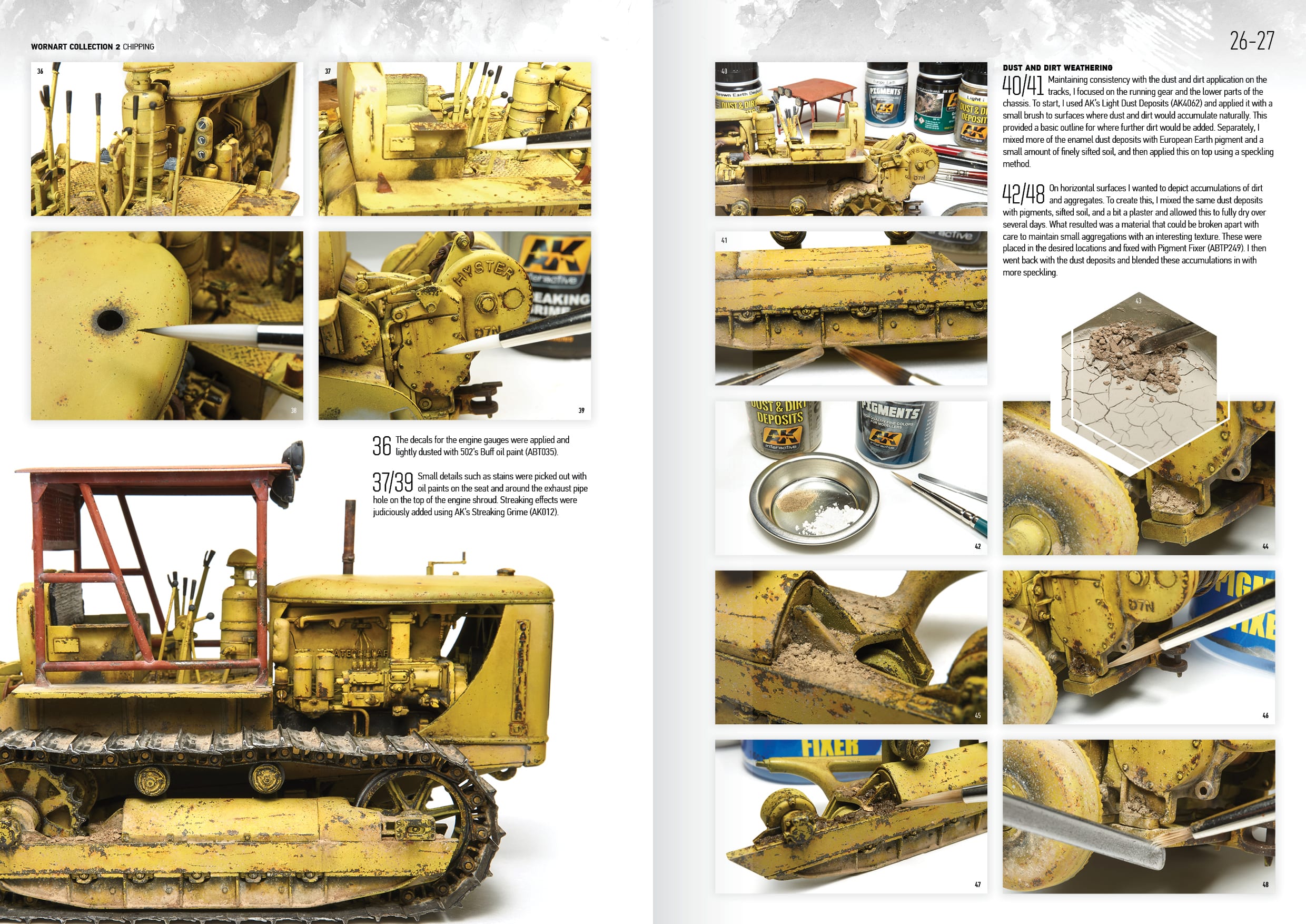 AK interactive Worn Art Collection #02 Chipping - Loaded Dice