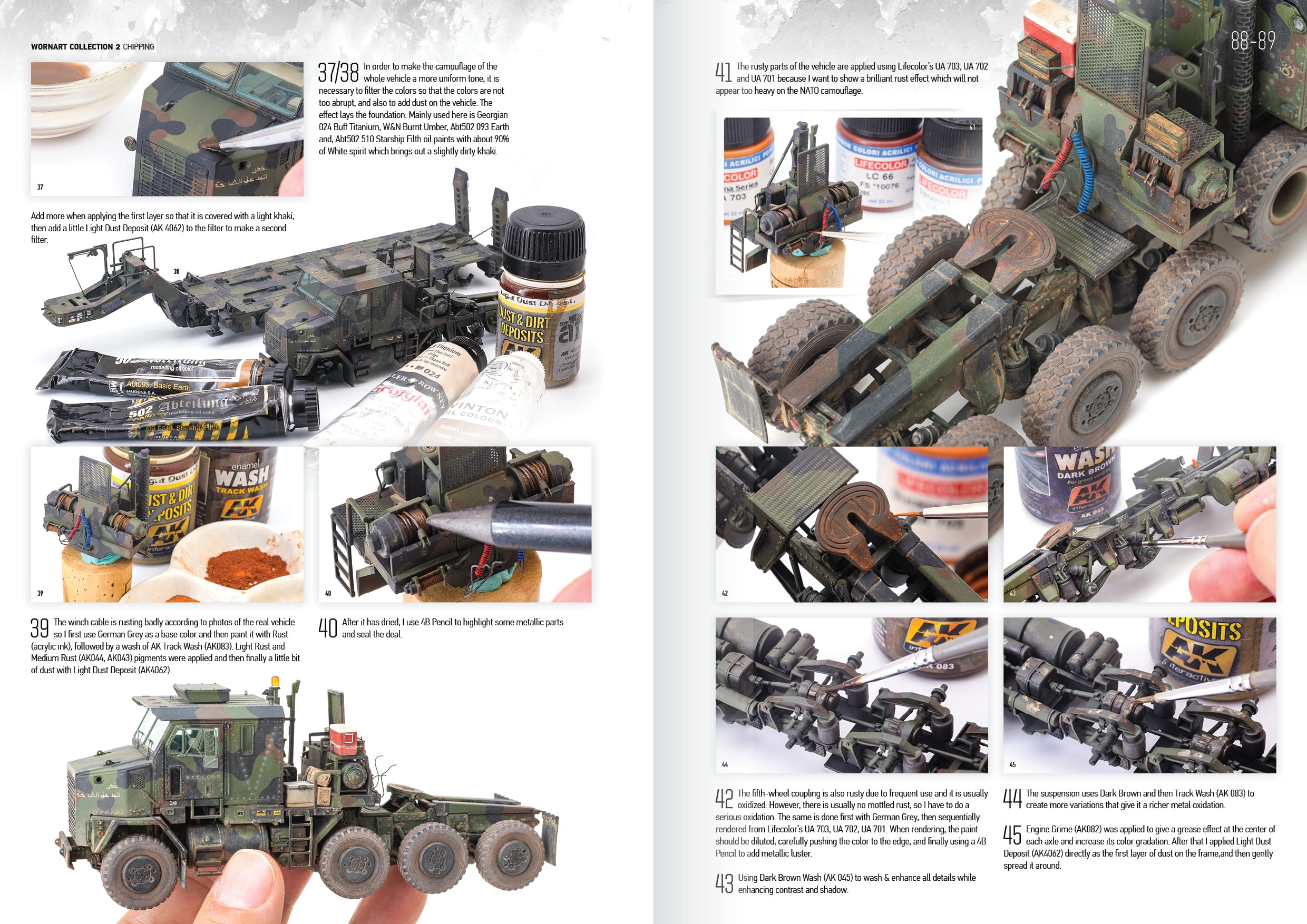 AK interactive Worn Art Collection #02 Chipping - Loaded Dice