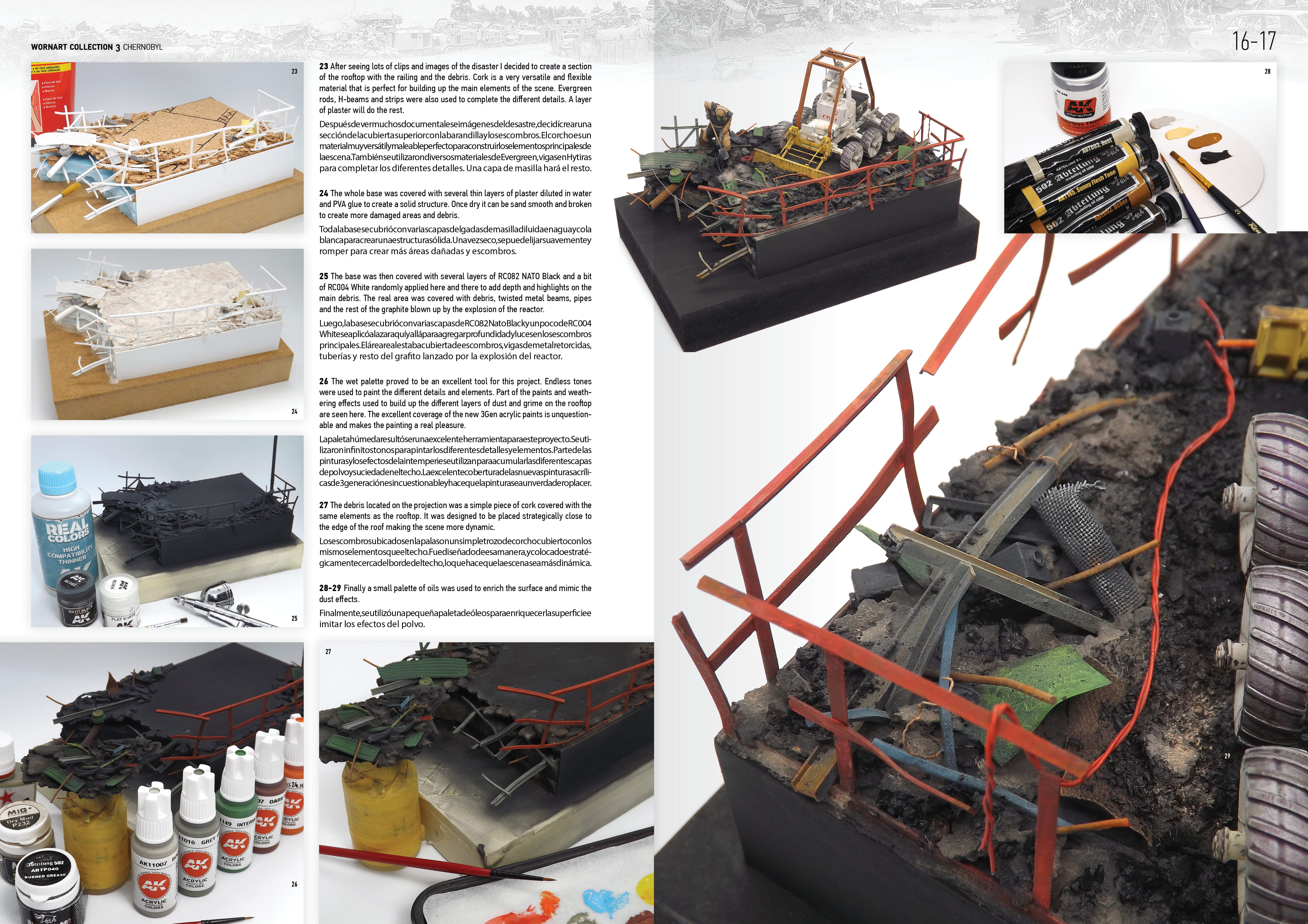 AK interactive Worn Art Collection #03 - Chernobyl - Loaded Dice