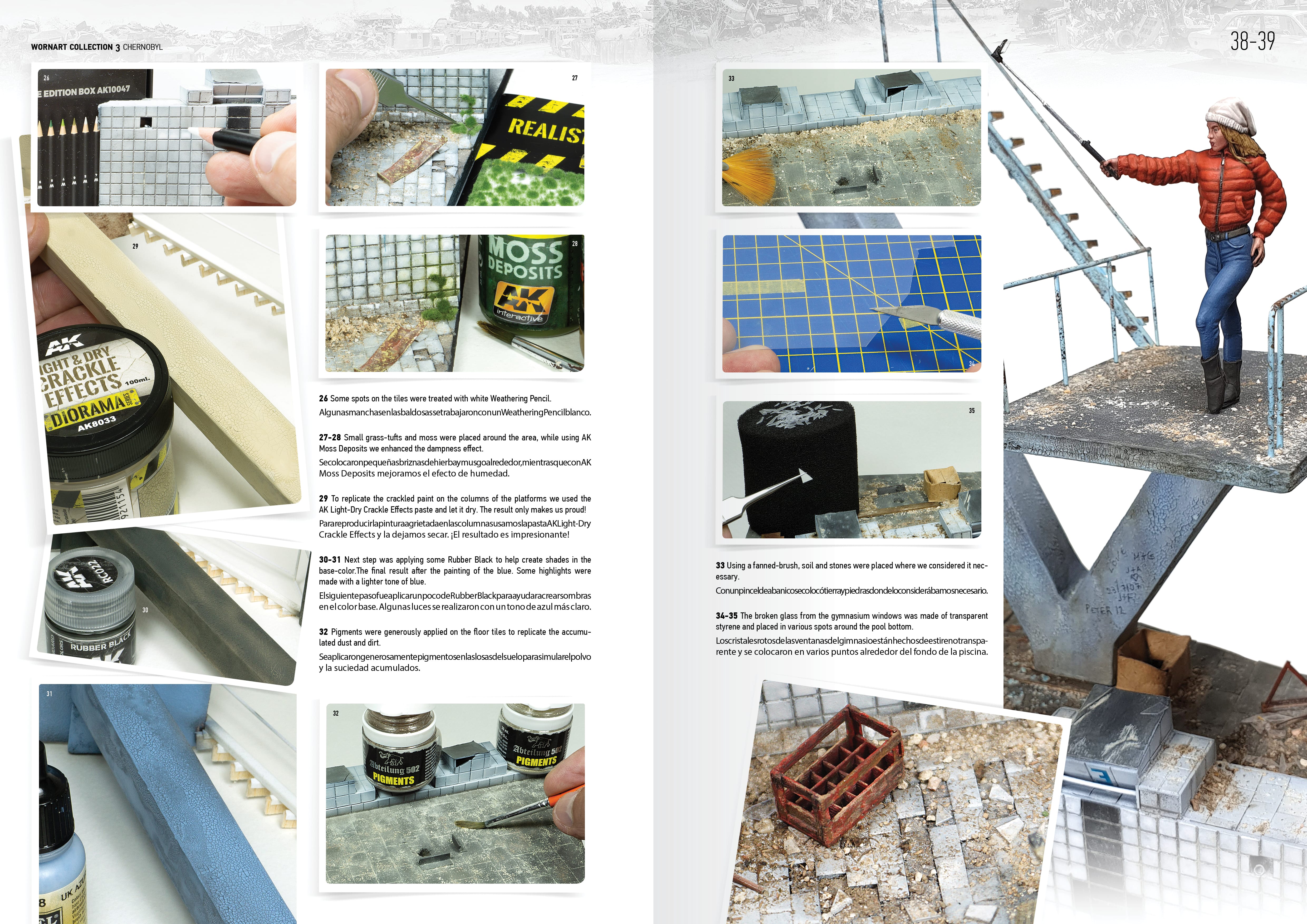 AK interactive Worn Art Collection #03 - Chernobyl - Loaded Dice