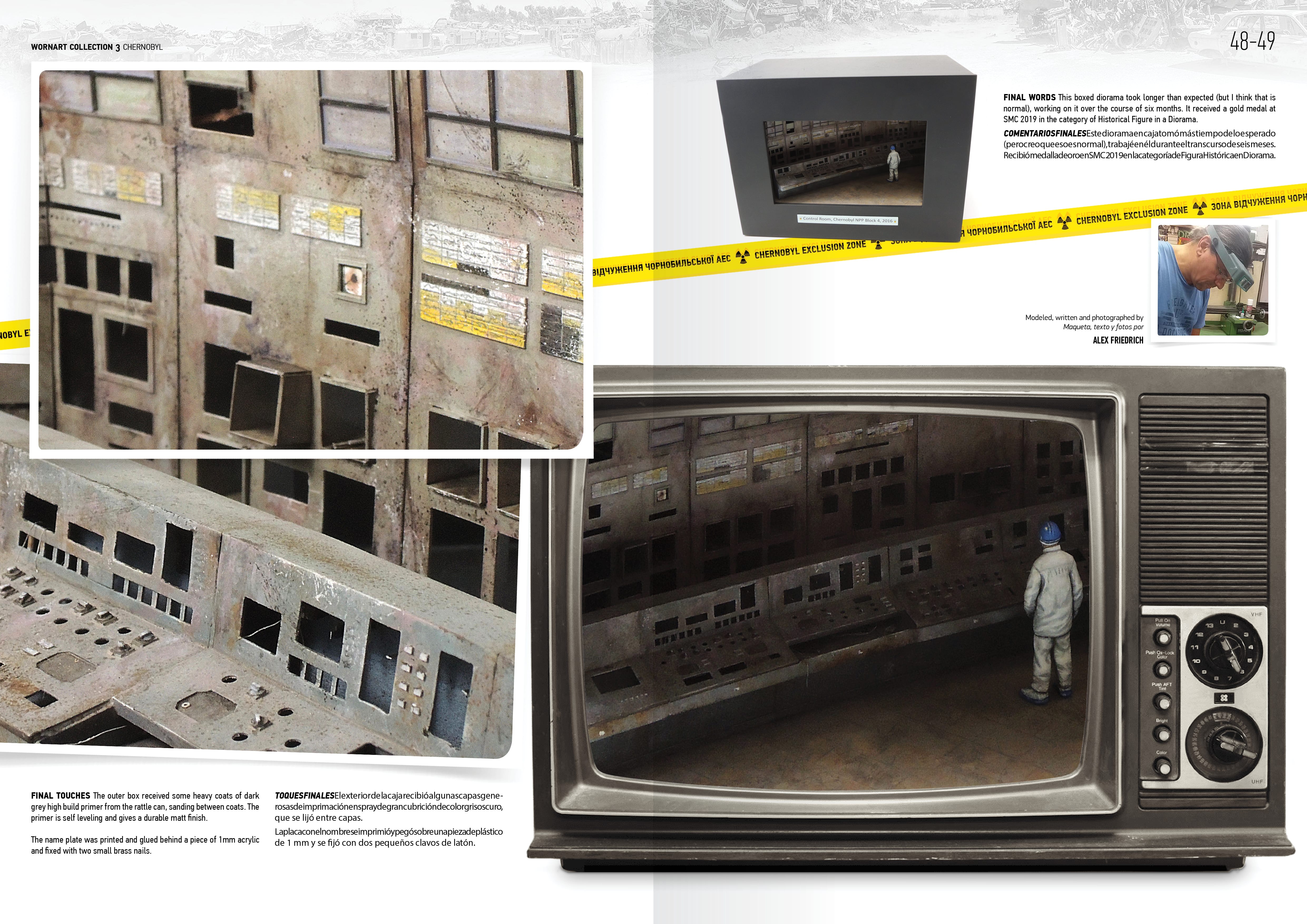 AK interactive Worn Art Collection #03 - Chernobyl - Loaded Dice
