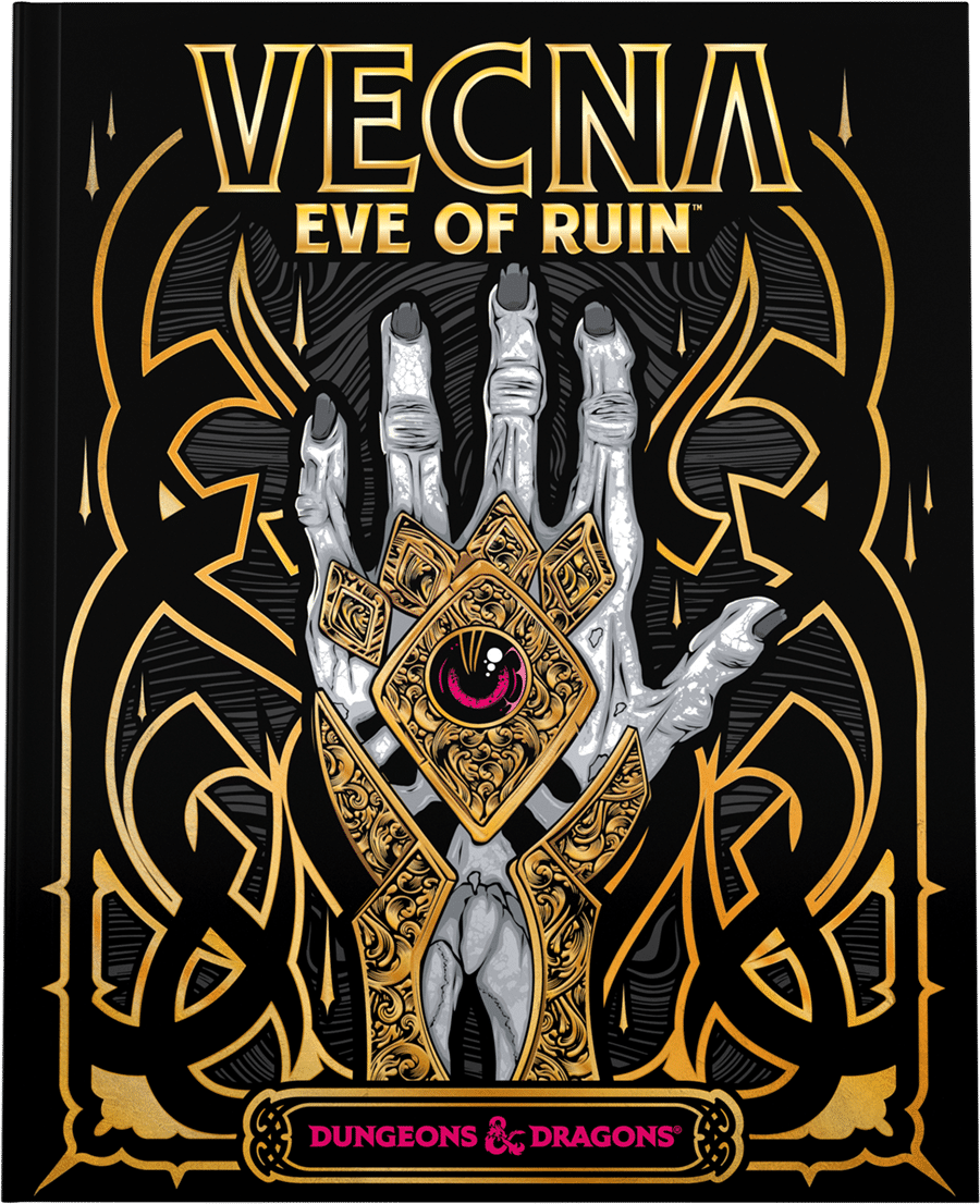 Dungeons & Dragons - Vecna Eve of Ruin Alternate Cover - Release Date 21/5/24 - Loaded Dice